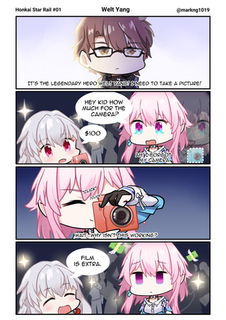 Фанкомикс Honkai Star Rail