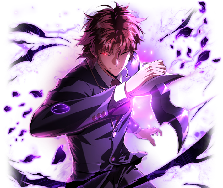 Персонаж из Злодей-хитрец из академии демонов