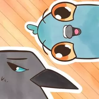 Голубь и Ворон