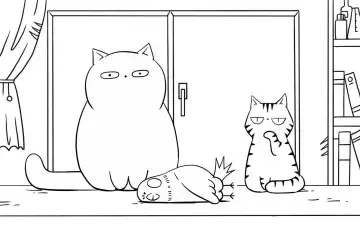 Постер Саньвэнь и Сяобай