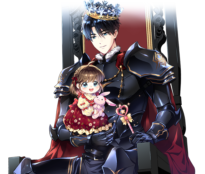 Персонаж из Даже для сильнейшего быть папой в новинку