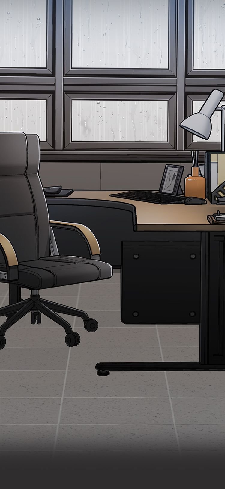 Промокая под нежным дождём