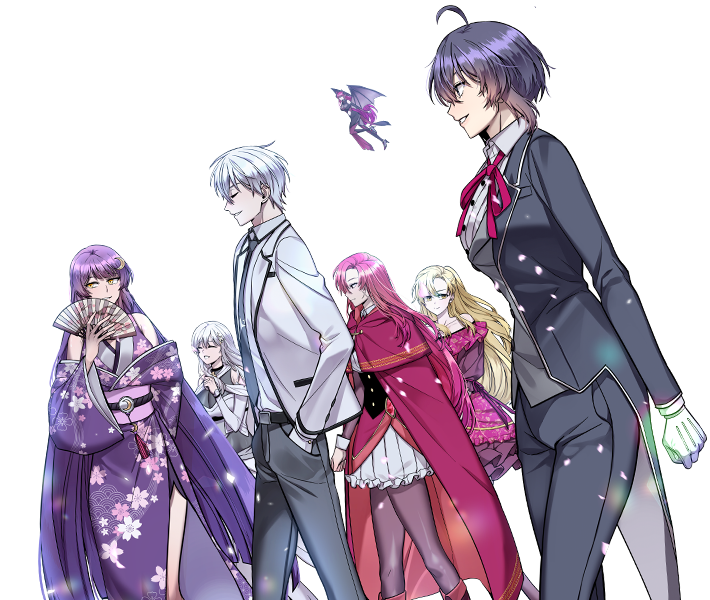 Персонаж из Главные героини пытаются убить меня