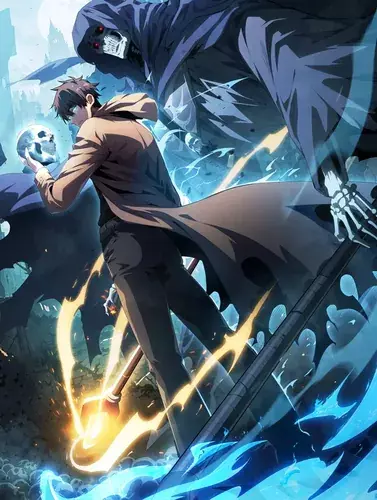 Постер Онлайн-игра: Я переродился спустя миллион лет, чтобы стать богом.